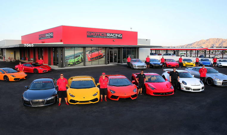 Exotics Racing  Las Vegas Supercar Driving Experience